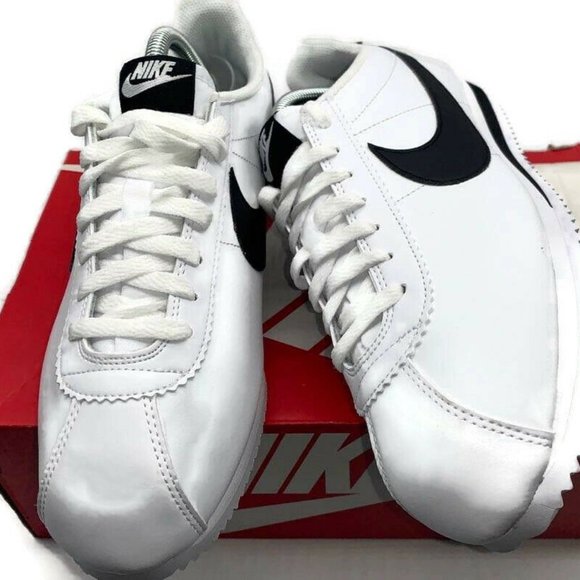 leather jogging shoes